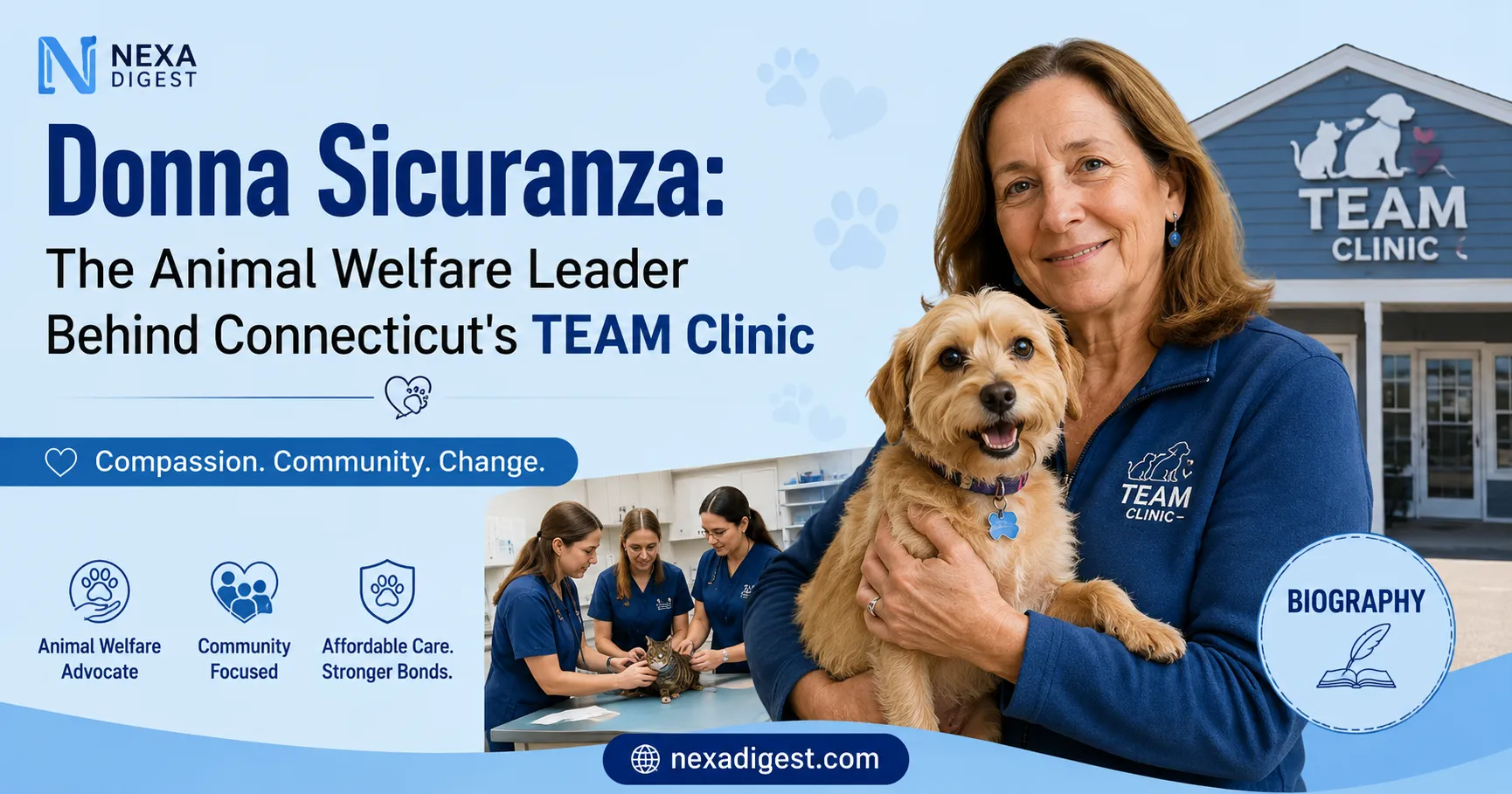 Donna Sicuranza: The Animal Welfare Leader Behind Connecticut’s TEAM Clinic