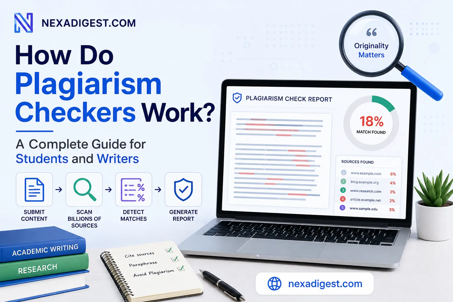 How Do Plagiarism Checkers Work? A Complete Guide for Students and Writers
