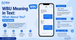 WBU Meaning in Text